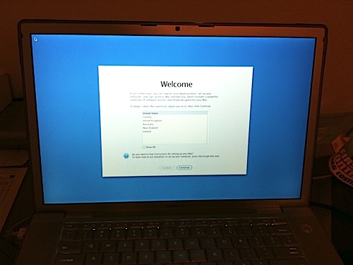 Tiger Install Success! Tiger Install Success!